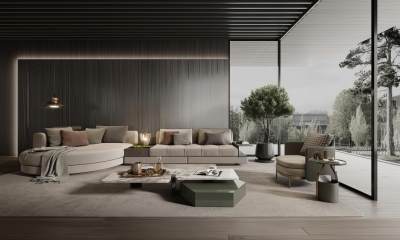 Minotti 米洛提客厅 现代沙发组合 单人沙发